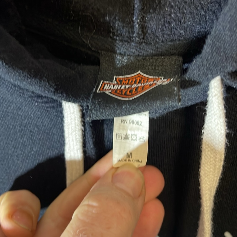 Authentic Harley Davidson Apache Junction Arizona Hoodie - Picture 3 of 5